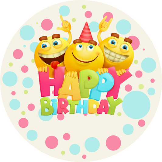 Happy Birthday Emoticons
