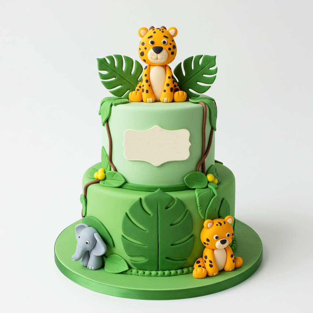 Kids Jungle Cake