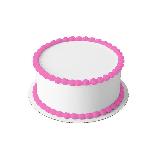 Round Icing Cake