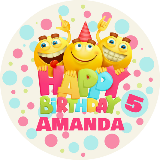 Happy Birthday Emoticons